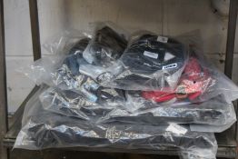 Assorted as new Dakine accessories; two Mission Surf roll top 28L packs, two Hot Laps 1L waist