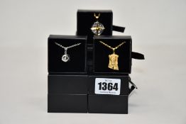 Fifteen assorted Haraves jewellery to include 5x Compass, 5x Globes, 5x Jesus.