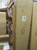 An as new Cantilever oak bench.