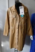An as new Oofwear The Shapes Lab long overcoat (Size 42- RRP £279).