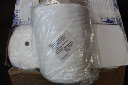 A case of twelve as new Purewipe 588020 E-Cut cheesecloth rolls, 20