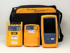 A pre-owned Fluke Networks Cable Analyser Kit to include 1 x Versiv Mainframe with power supply, 1 x