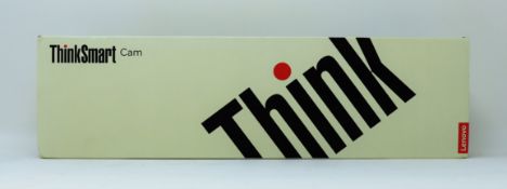 A boxed as new Lenovo ThinkSmart Cam Conference Camera (P/N: 4Y71C41660) (Box opened).