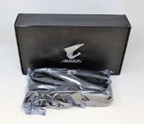 An as new Gigabyte AORUS Master GeForce RTX 3070 8GB V2 LHR Graphics Card (Boxed, inner packaging se