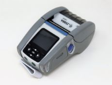 A pre-owned Zebra ZQ610 Portable Mobile Label Printer (M/N: ZQ61-HUWAE00-00) (PSU included) (Tested,