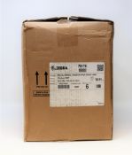 Two boxes of six Zebra Direct Thermal Transfer Zipship Z-Perform 1000T 50.8mm x 25.4mm Labels.