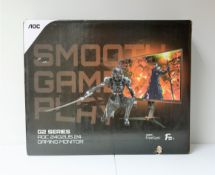 A boxed as new AOC 24G2U5 24