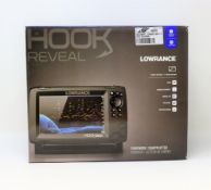 A boxed as new Lowrance Hook Reveal-7 Tripleshot Chartplotter/Fishfinder (P/N: 000-15520-001).