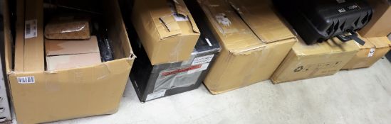 COLLECTION ONLY: A quantity of assorted as new and pre-owned electrical items (All items sold as see