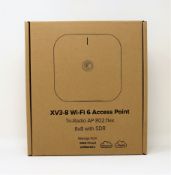 A boxed as new Cambium Network XV3-8 Wi-Fi 6 Access Point (M/N: REG-XV3-8 P/N: XV3-8X00A00-EU).