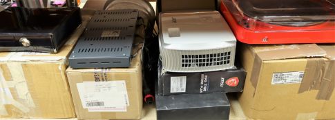 COLLECTION ONLY: A quantity of assorted as new and pre-owned electrical items (All items sold as see