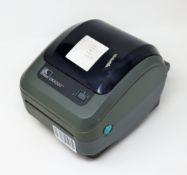 A pre-owned Zebra GK420d Direct Thermal Desktop Label Printer (P/N: GK42-202520-000) (No PSU include