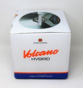 A boxed as new Storz & Bickel Volcano Hybrid Vaporizer in Stainless Steel (Box sealed, damage to box