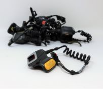 Twelve pre-owned Symbol Motorola RS419 1D Ring Barcode Scanners.