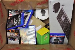 COLLECTION ONLY: A quantity of assorted as new and pre-owned electrical items (All items sold as see