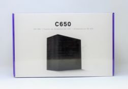 A boxed as new NZXT C650 ATX PSU (M/N: NP-C650M-UK) (Box sealed, some damage to box).