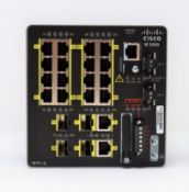 A Cisco IE-2000-16TC-G-E Industrial Network Switch (Appears as new. Box opened, inner packaging open