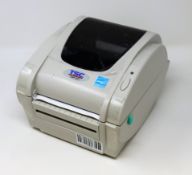 An as new TSC TDP-247 Direct Thermal Desktop Label Printer (PSU included. No Box).