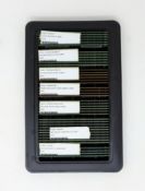 A quantity of pre-owned memory modules to include; 6 x Lenovo 64Y9570 4GB PC3-10600E DDR3, 6 x Hynix