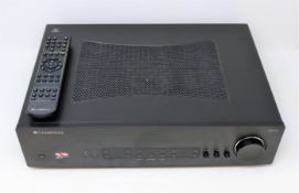 A pre-owned Cambridge Audio CXA60 Stereo Integrated Amplifier in Black (Remote included. Boxed) (Pow
