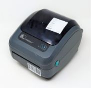A pre-owned Zebra GK420d Direct Thermal Desktop Label Printer (P/N: GK42-202520-000) (No PSU include