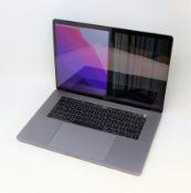 SOLD FOR SPARES OR REPAIR: A pre-owned Apple MacBook Pro (2017, Touch Bar) 15