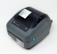 A pre-owned Zebra GK420d Direct Thermal Desktop Label Printer (P/N: GK42-202520-000) (No PSU include