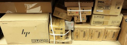 COLLECTION ONLY: A quantity of assorted printers, ink cartridges and related items (All items sold a