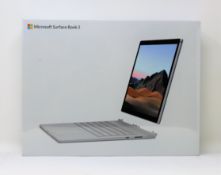 A boxed as new Microsoft Surface Book 3 13.5