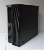 A pre-owned Dell Precision 5820 Tower Workstation with Intel Xeon W-2223 3.6GHz CPU, 16GB RAM, NVIDI
