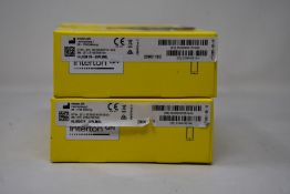 Two boxed as new Interton Ready 2 RD470-DW Wireless Hearing Aids in Brown (Individually boxed,