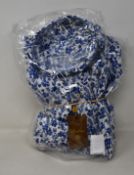 Two as new Stenstroms blue/white shirts (L).