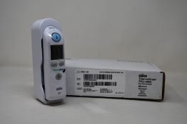 A boxed as new Braun ThermoScan PRO 6000 ear thermometer (#REF: 06000-200).
