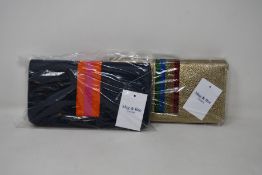 Two as new Meg & Bee London Major Money Kit purses (RRP £95 each).