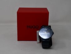 A gents as new Hugo Boss Smash wrist watch.