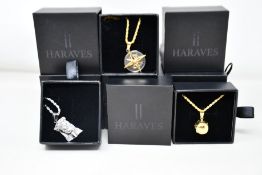 Fifteen items of assorted Haraves jewellery to include 5x Compass, 5x Globes and 5x Jesus.
