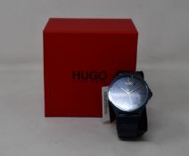 A gents as new Hugo Boss Smash wrist watch.
