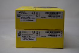 Two boxed as new Interton Ready 2 RD280-DW Wireless Hearing Aids in Brown (Individually boxed,