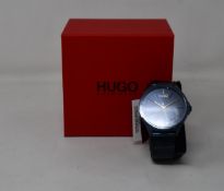 A gents as new Hugo Boss Smash wrist watch.