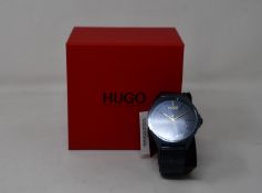 A gents as new Hugo Boss Smash wrist watch.