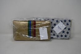 Two as new Meg & Bee London Major Money Kit purses (RRP £95 each).