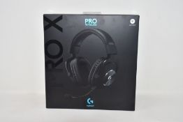 A boxed as new Logitech Pro X Lightspeed Wireless PC Gaming Headset.