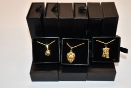 Fifteen items of assorted Haraves jewellery to include 5x Globes, 5x Lion and 5x Jesus.