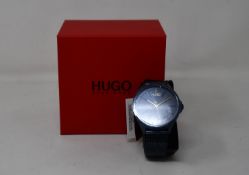 A gents as new Hugo Boss Smash wrist watch.