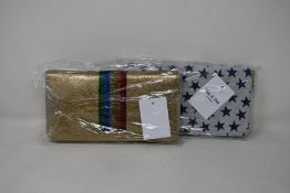 Two as new Meg & Bee London Major Money Kit purses (RRP £95 each).