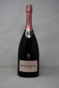 A Magnum bottle of Bollinger rosé champagne (1.5ltr) (Over 18s only).