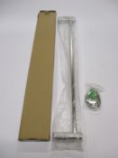 A quantity of chrome polished stainless steel single bar towel rails (Approximately 46 items).