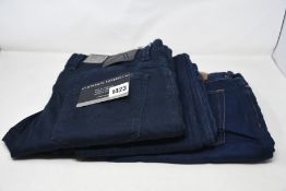 Three pairs of Alberto jeans (W38/L32).