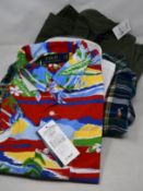 Four assorted as new Ralph Lauren shirts (All M).
