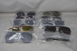 Ten pairs of assorted as new Booth & Bruce sunglasses.